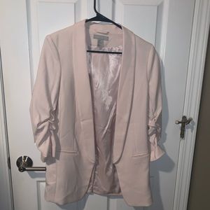 H&M pink/Rose long blazer S